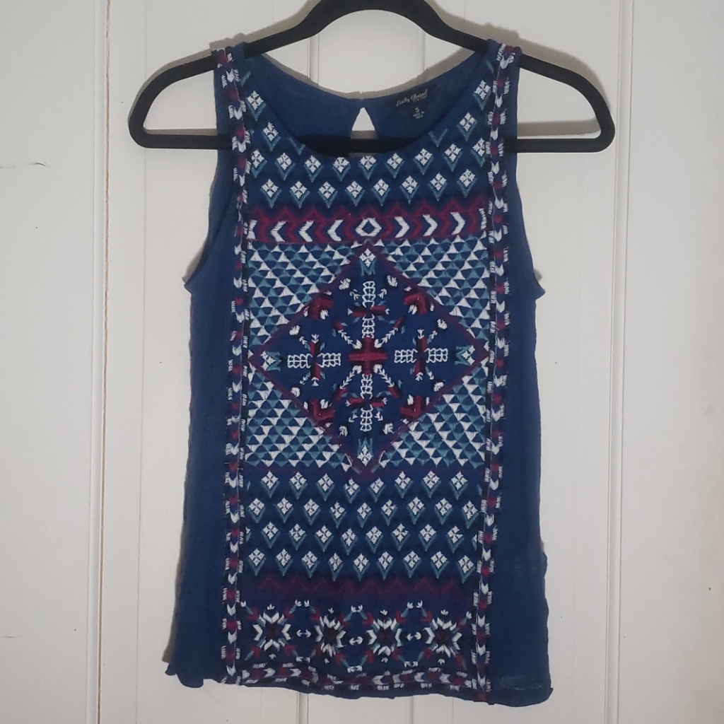 Lucky Brand Stitched Tank Top